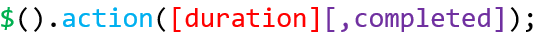Animation signature.