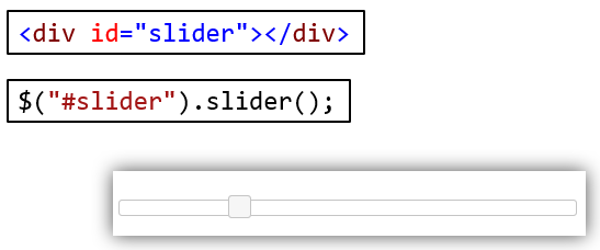 jQuery UI Slider.