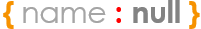 JSON null.