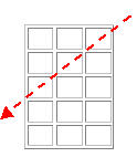 Image of Processing a Table Diagonal.