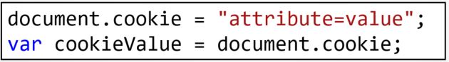 Cookie code.