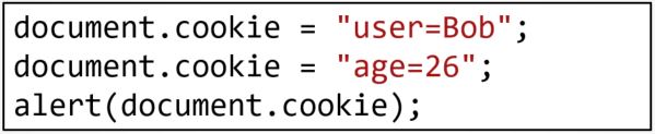 Cookie code.