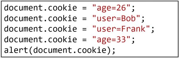 Cookie code.