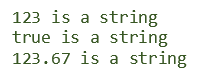 Example of storing values.