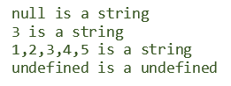 Example of storing values.