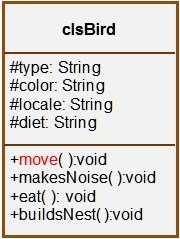 Bird Class.