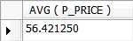 Results of AVG.