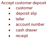 Customer Deposit.